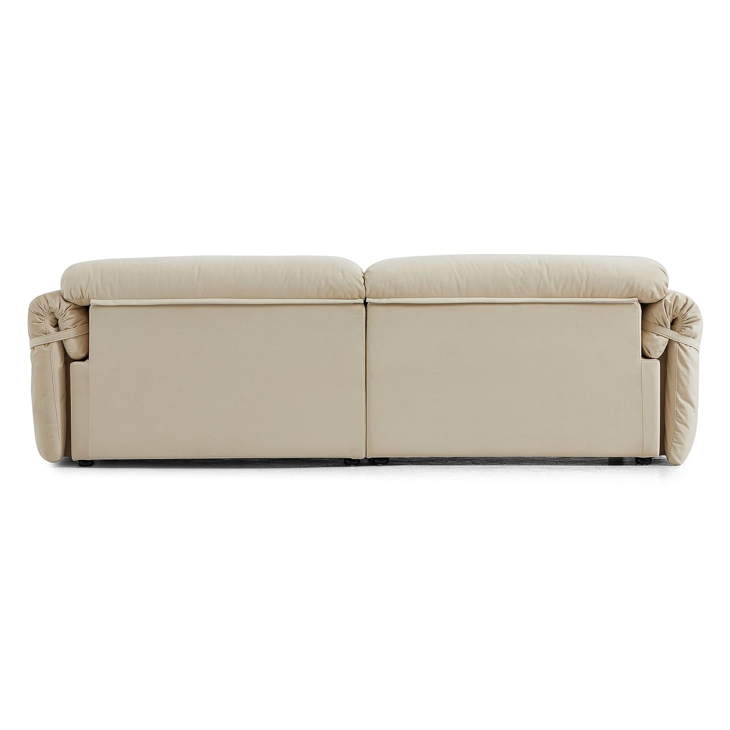 Butter Tufted Sofa-Khaki
