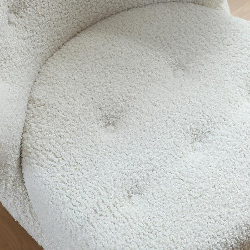 Scandinavian Shaun Accent Chair-White
