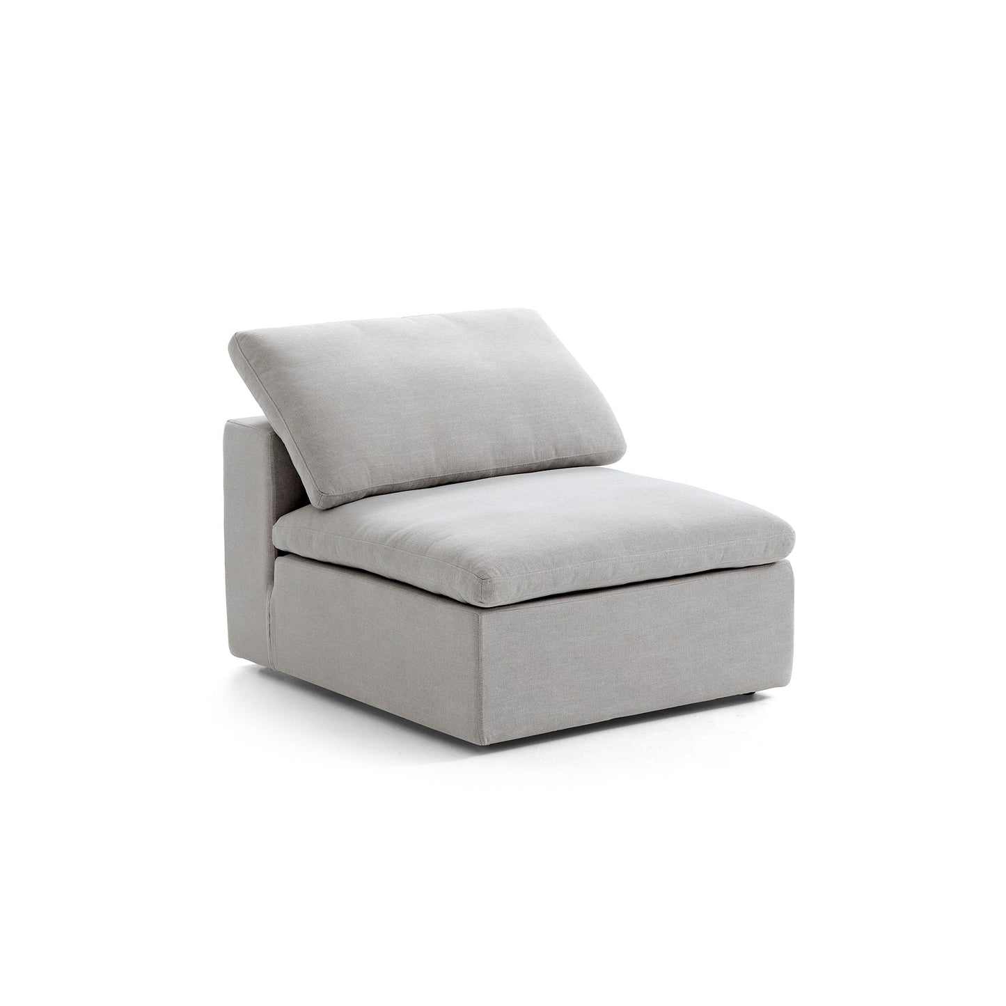 Tender Wabi Sabi Light Gray Sofa Bed-Gray