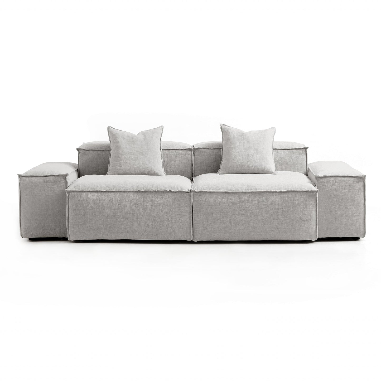 Freedom Modular Gray Sofa-Gray-hidden