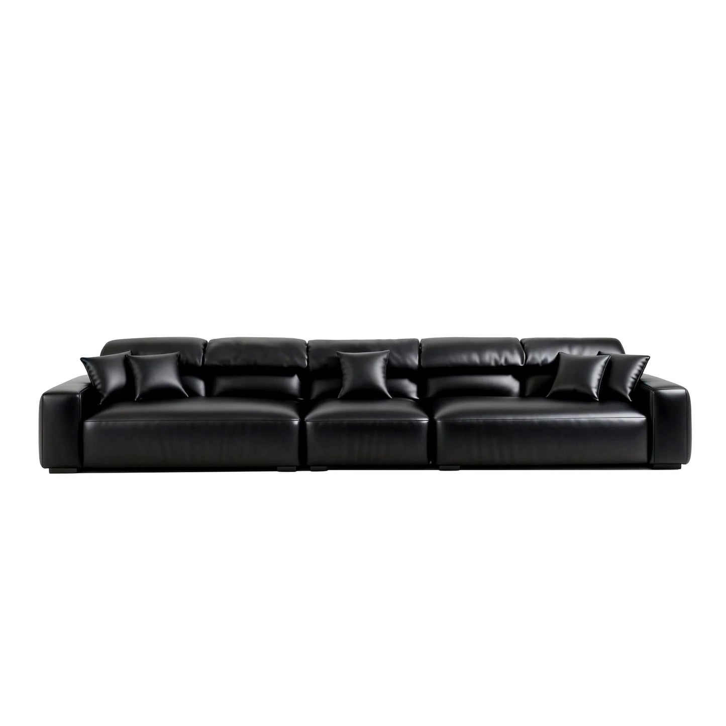 Chestnut Brown Leather Sofa