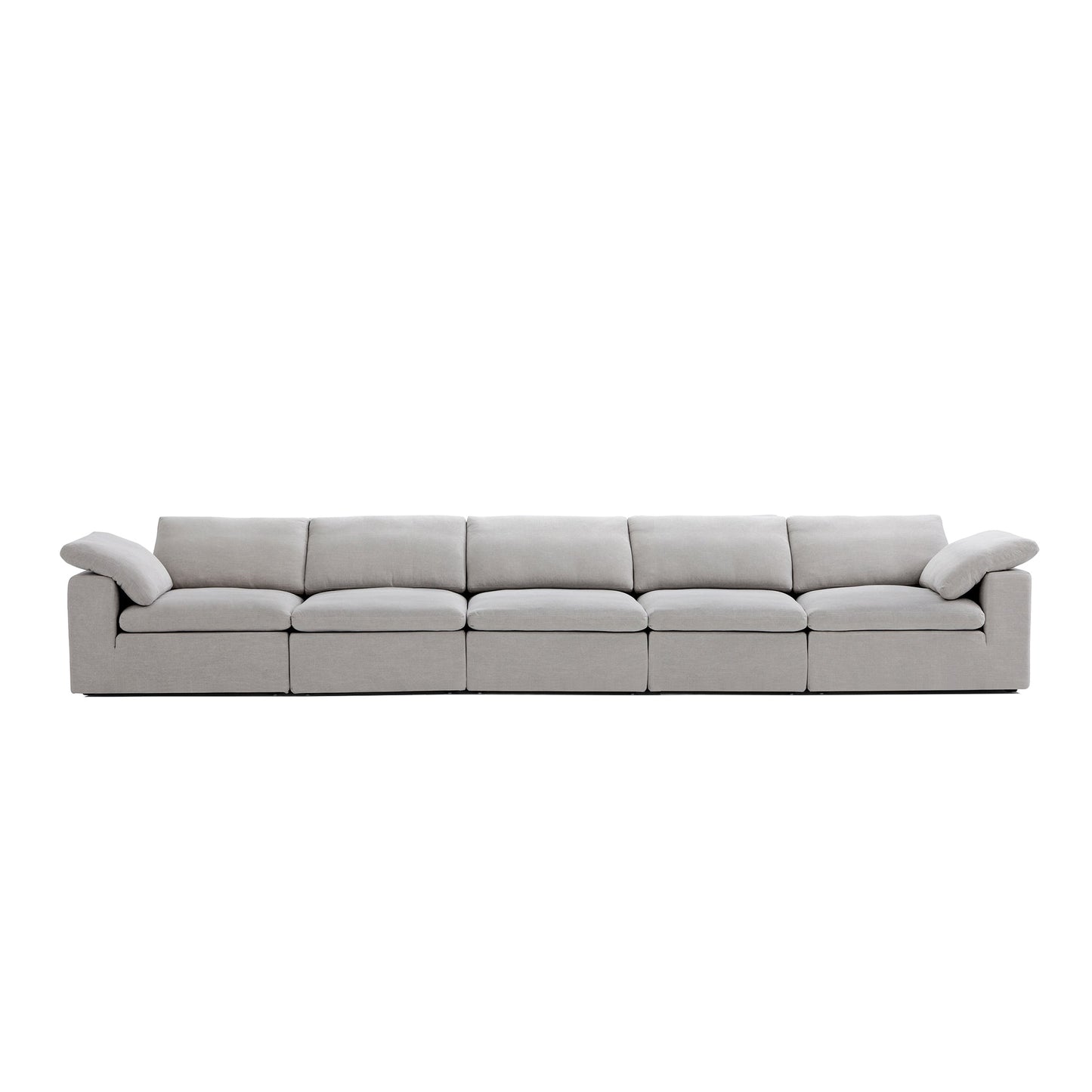 Tender Wabi Sabi Sofa-Gray-202.8"