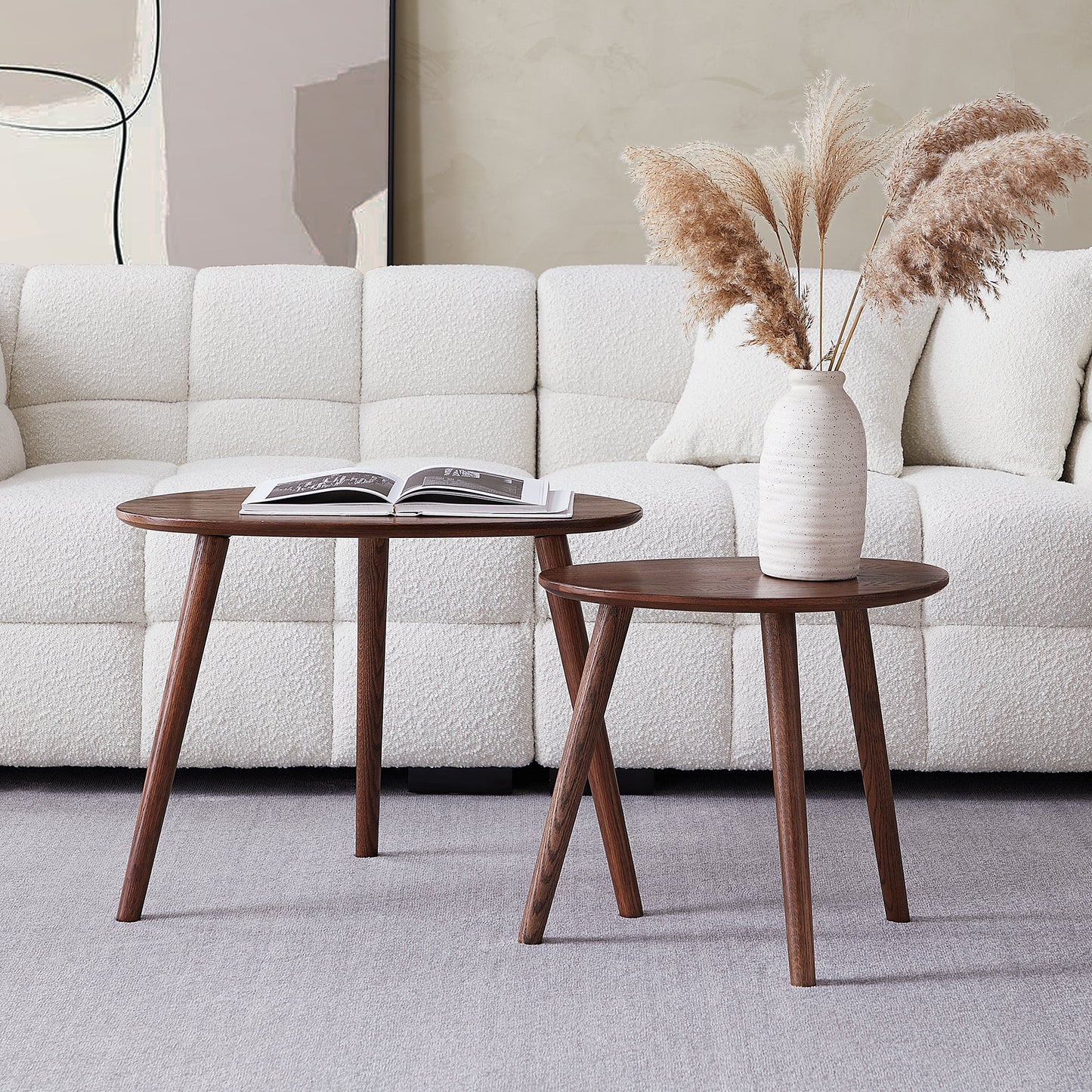 Woody Coffee Table Set-Walnut