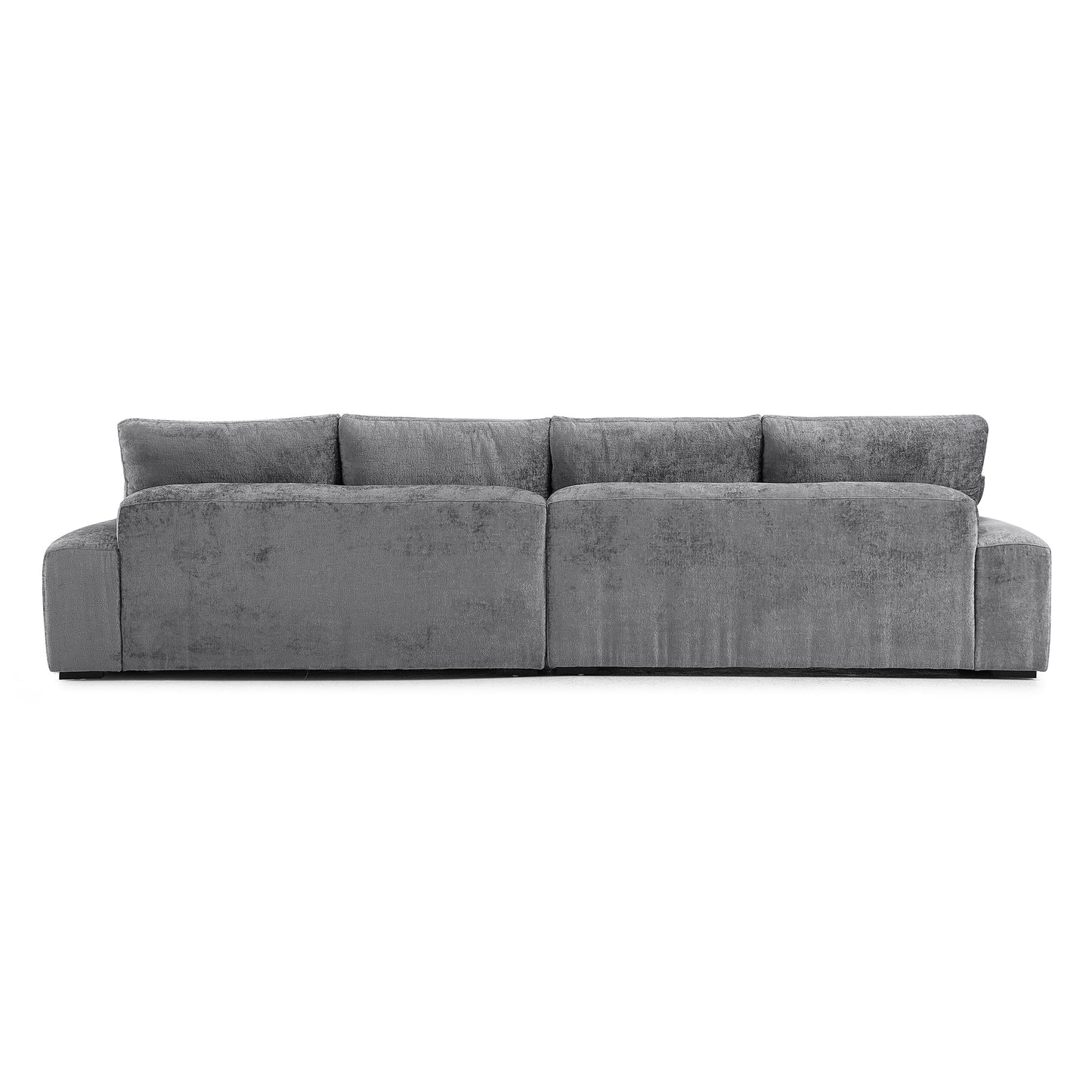 The Empress Beige Sofa Set-Gray-140.1"