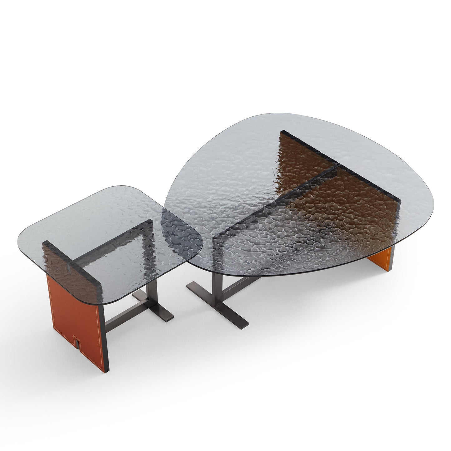Ripple Coffee Table Set-39.4″ & 19.7″