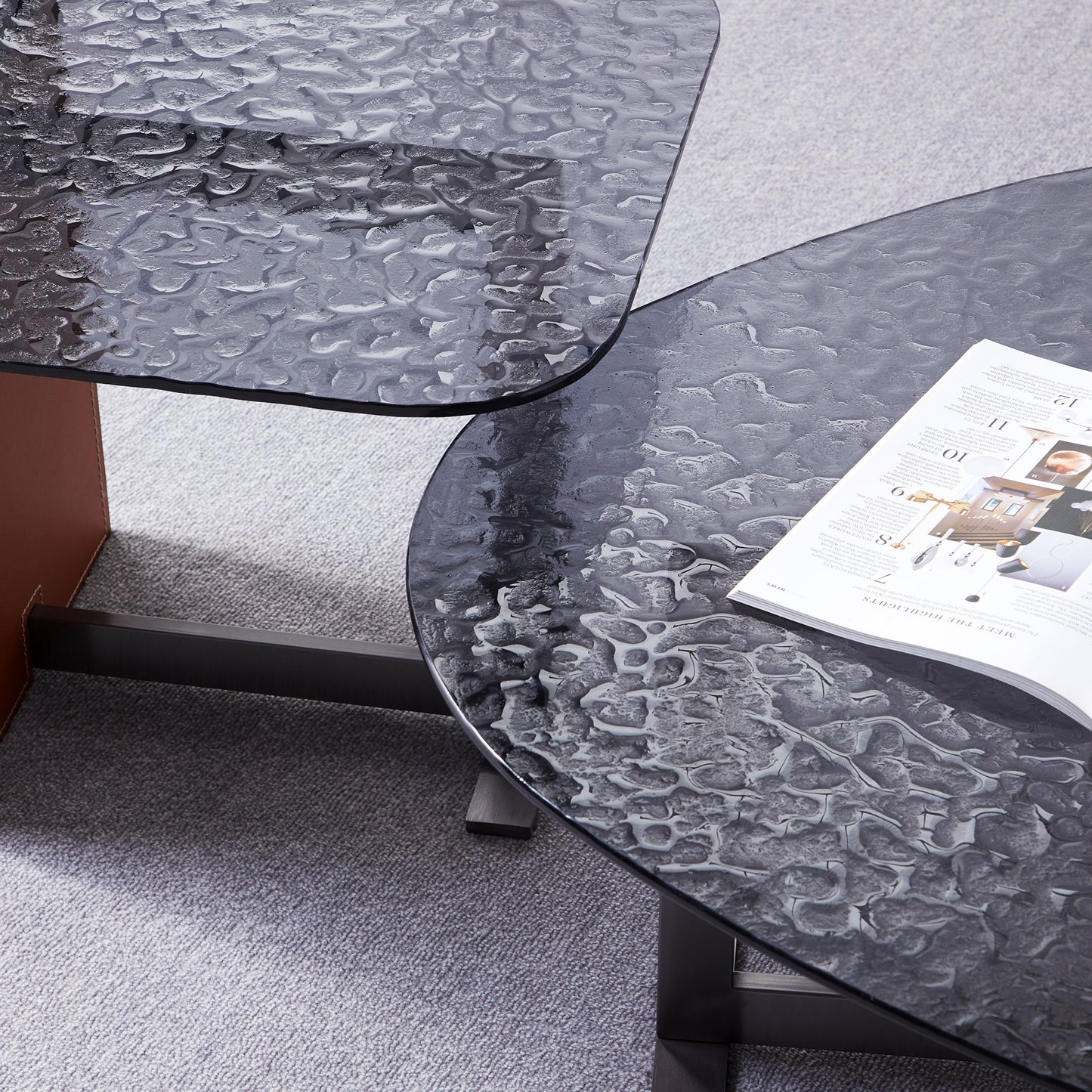 Ripple Coffee Table Set-39.4″ & 19.7″
