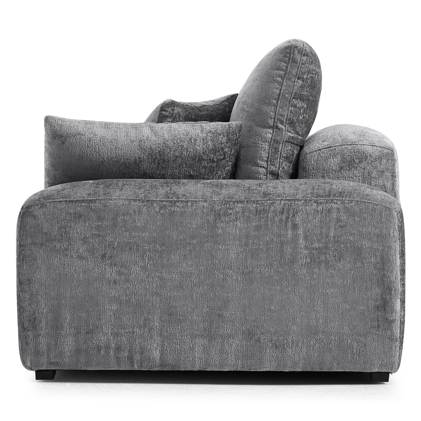 The Empress Gray Sofa-Gray