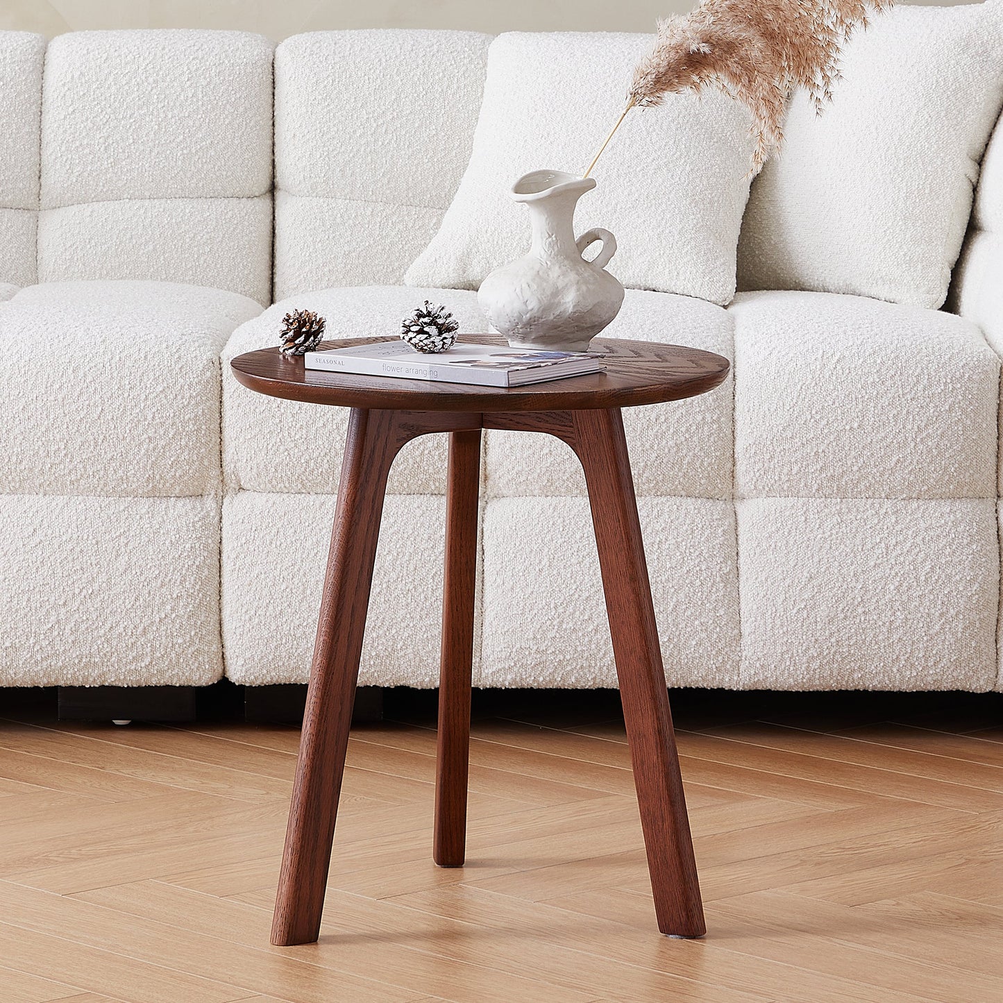 Woody Side Table-Walnut