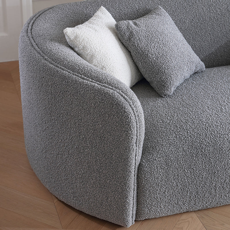 Crescent Bay Wabi Sabi Gray Sofa-Gray
