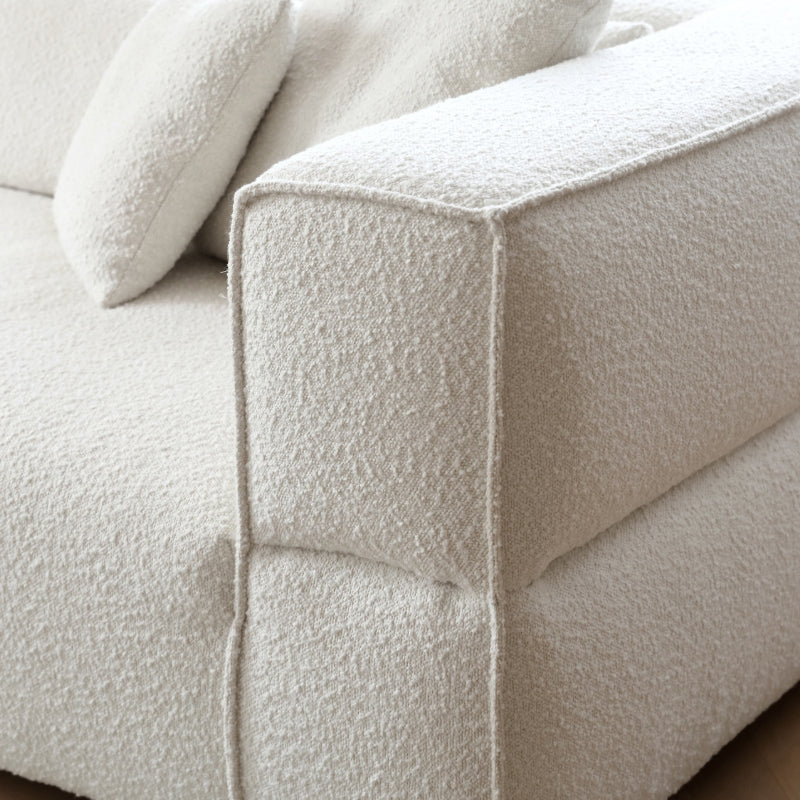 Nordic Modern Creamy Sofa-White