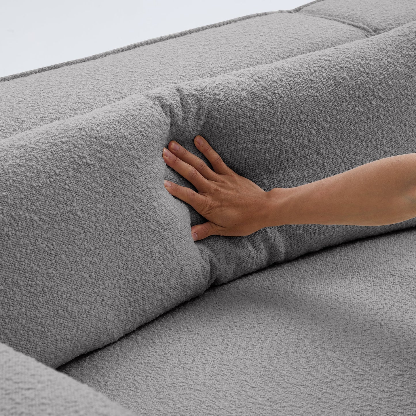 Nordic Modern Gray Sofa-Gray