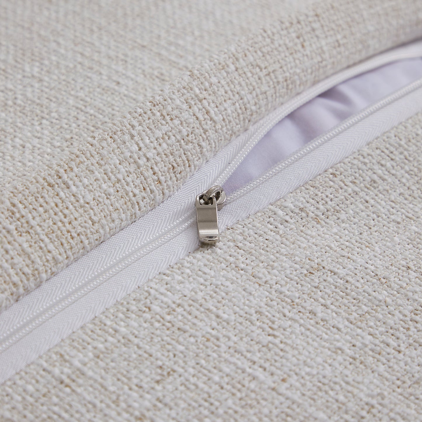 Serrat Beige Performance Fabric Sofa-Beige