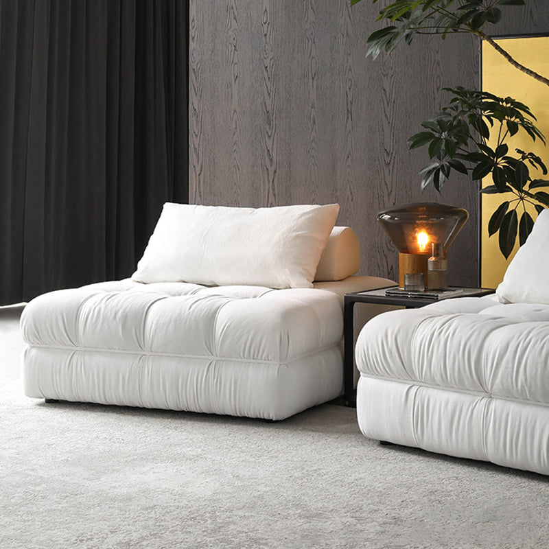 Block Modular White Sectional-White
