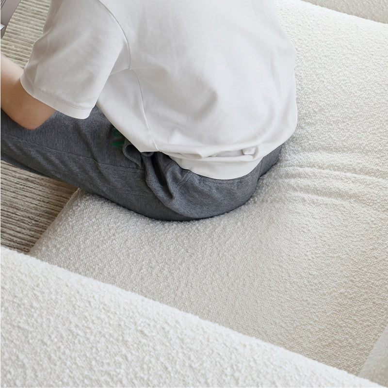 Nordic Modern Creamy Sofa-White