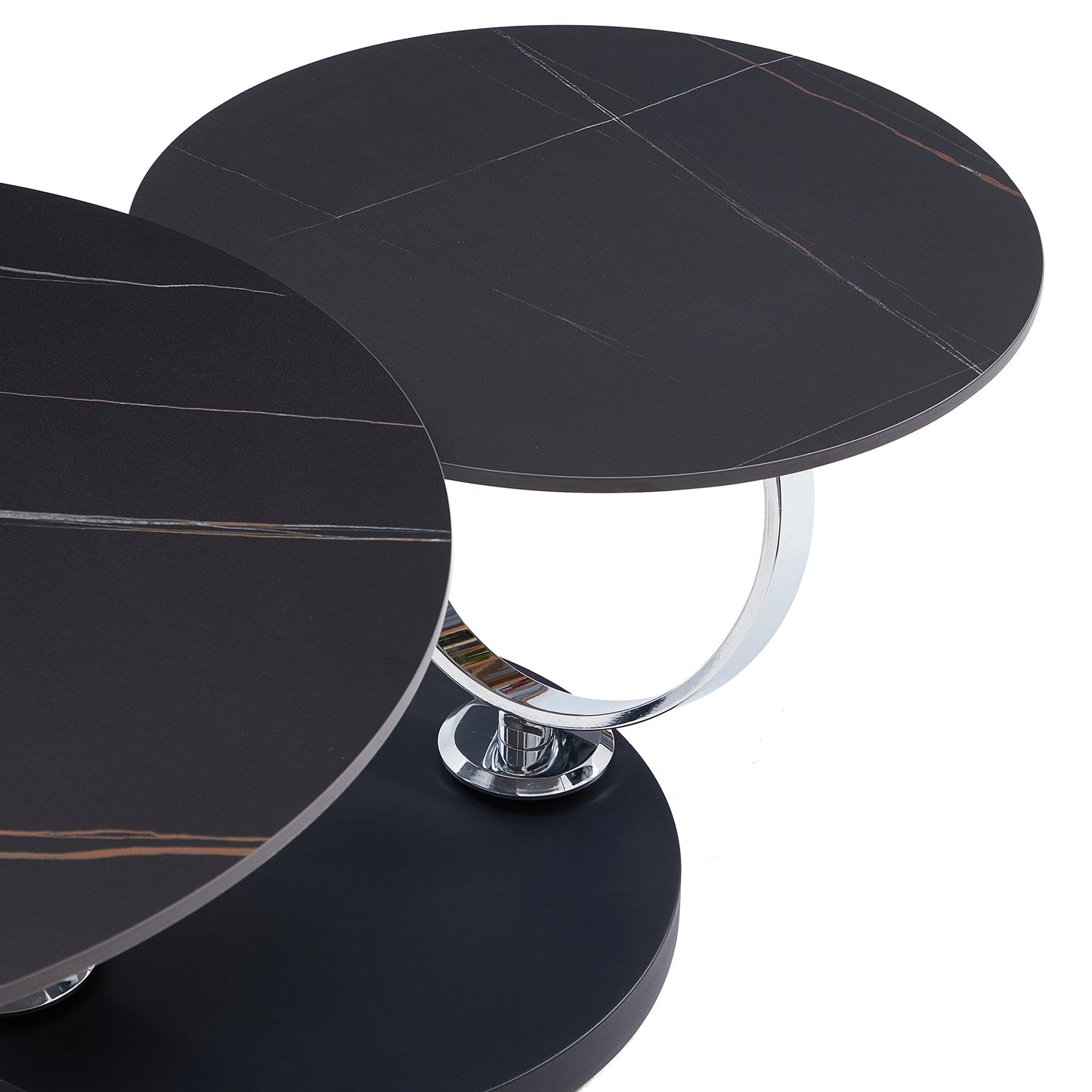 Satellite Modern Rotating Coffee Table-50.4″