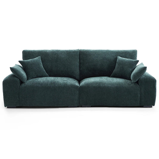 The Empress Green Sofa-hidden