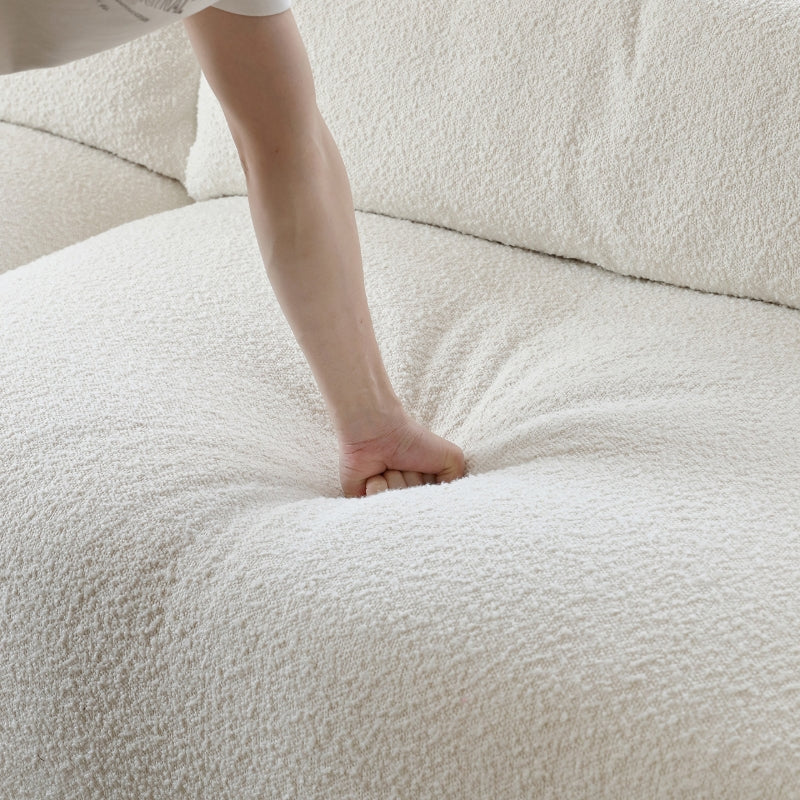 Nordic Modern Creamy Sofa-White