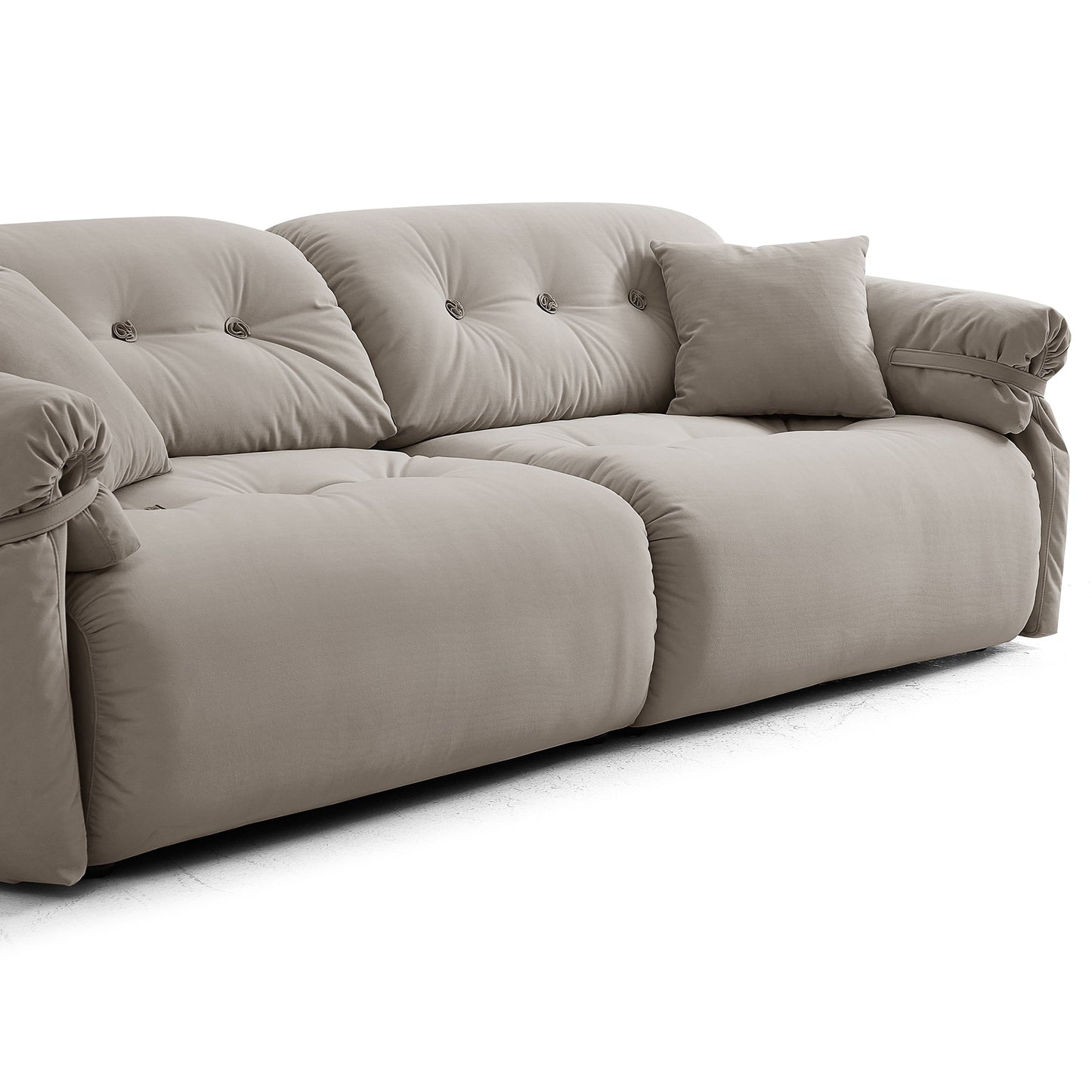 The Butter Sofa-Light Gray