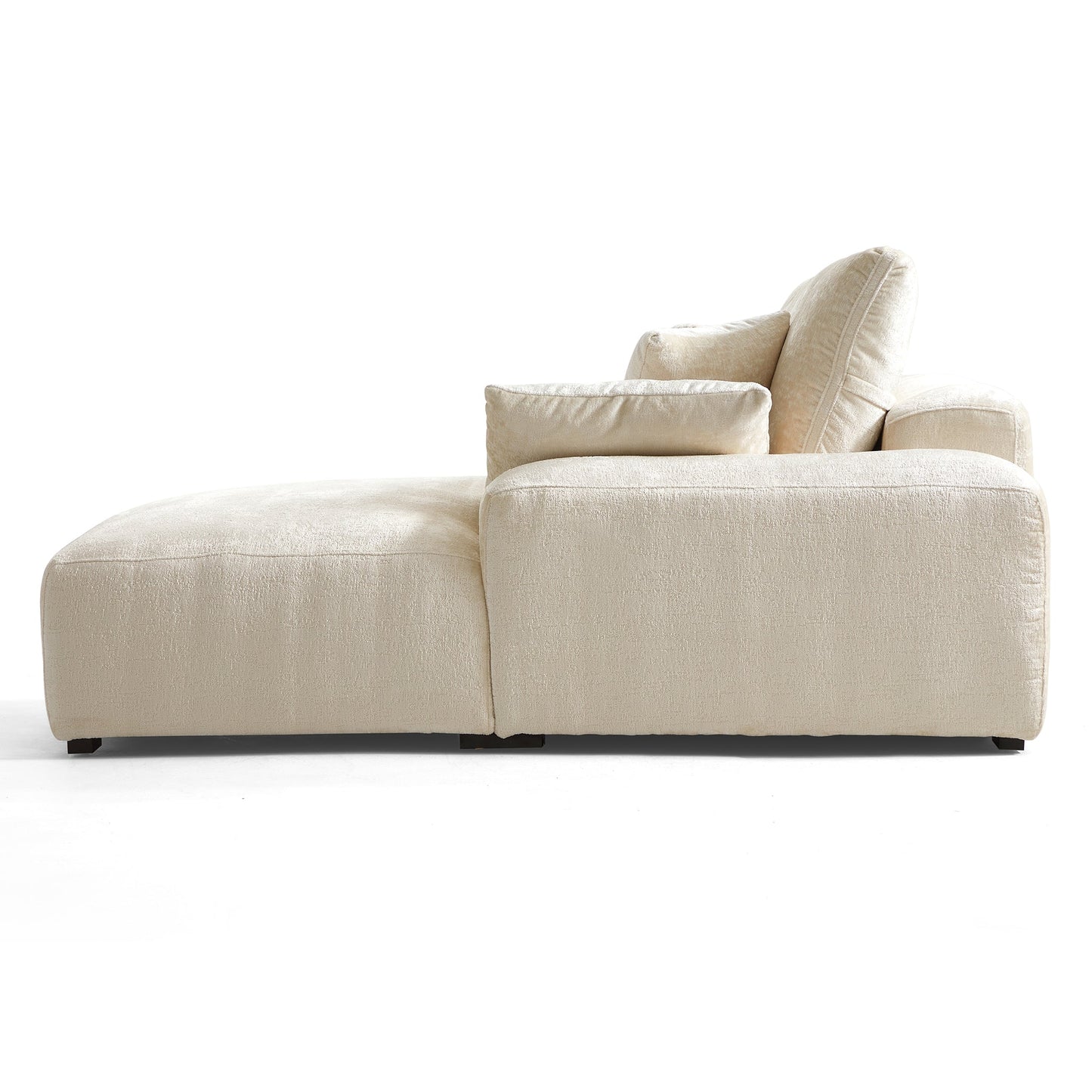 The Empress Beige U Shaped Sectional Sofa-Beige