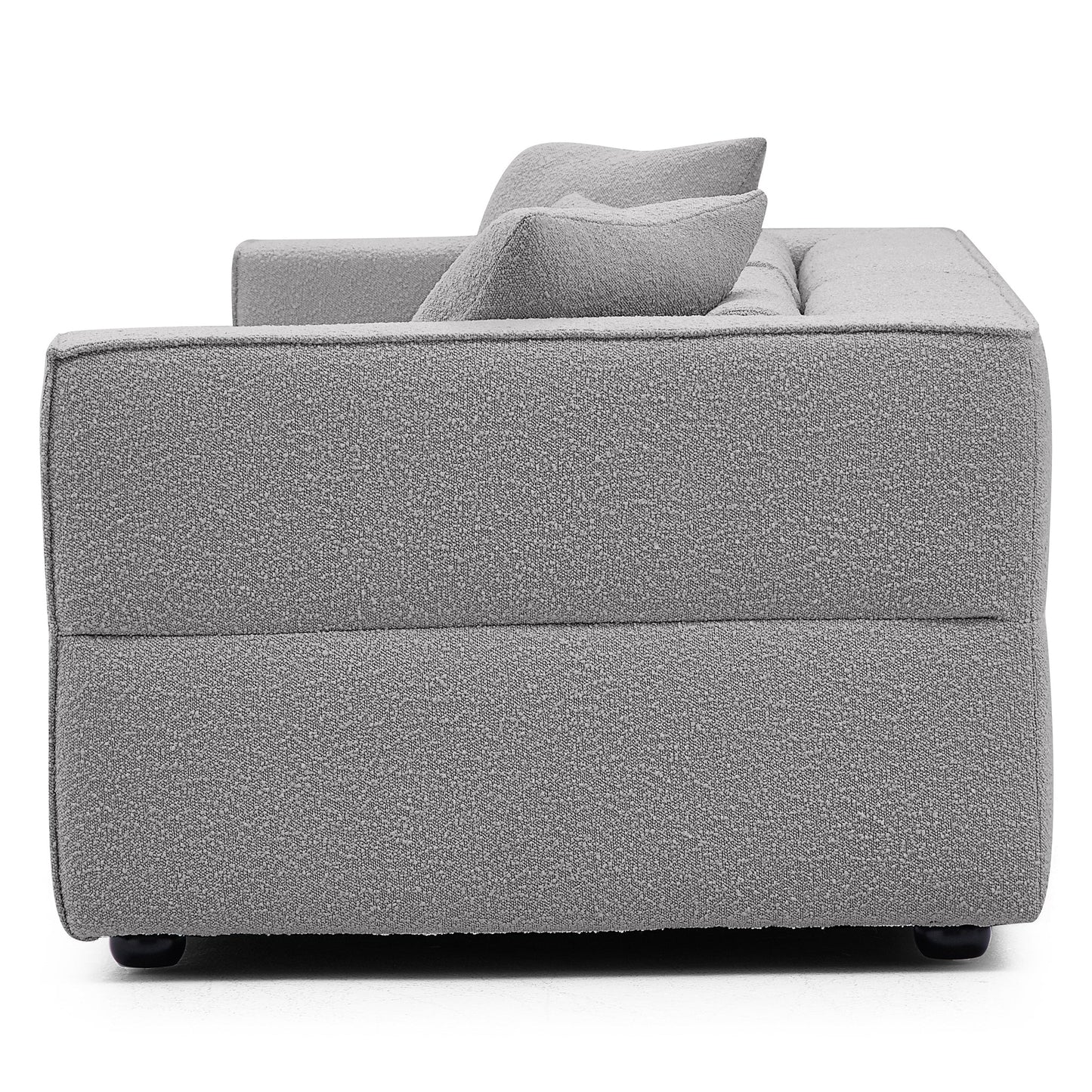 Nordic Modern Gray Sofa-Gray