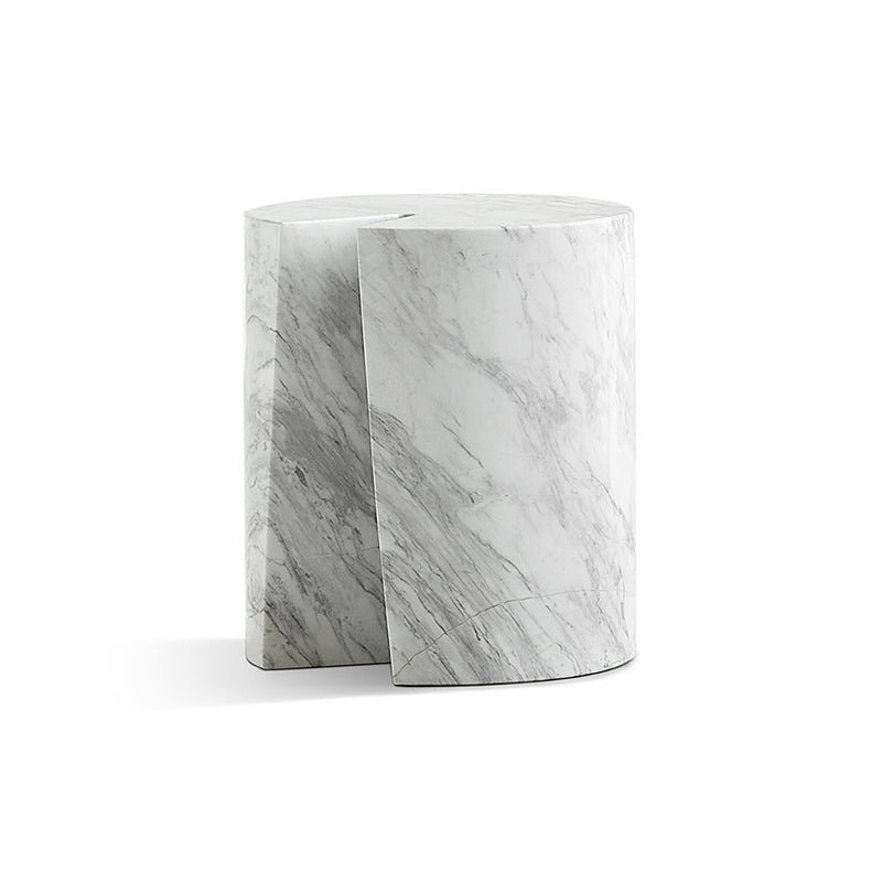 Seraphic Marble Round Side Table-hidden