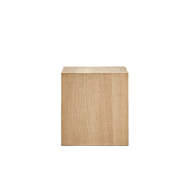 Zenith Cube Oak Side Table-hidden