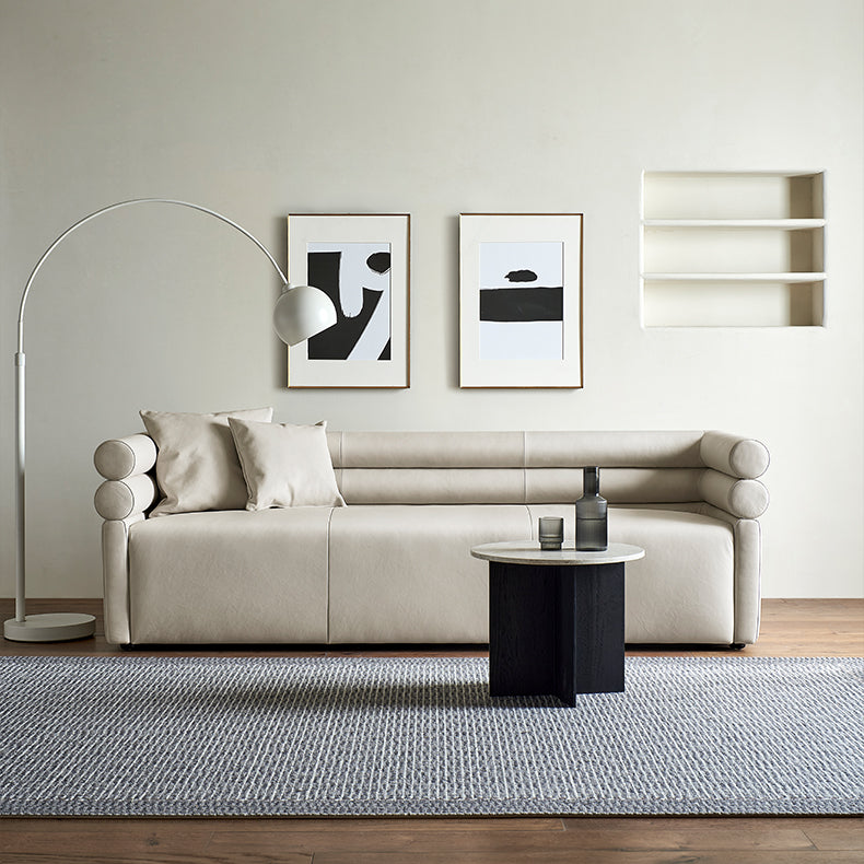 Origami Round Coffee Table Set-Black