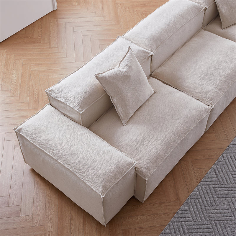 Freedom Modular Khaki Sectional Sofa-Khaki