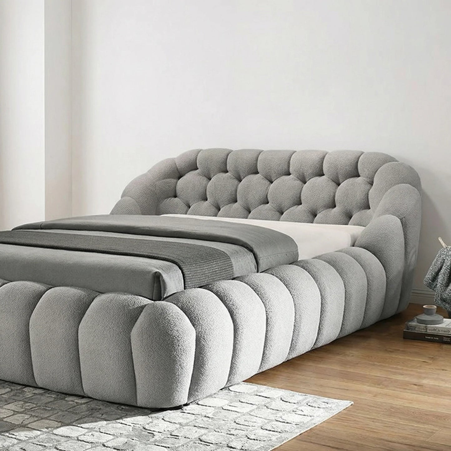 Carlin Tufted Platform Bed