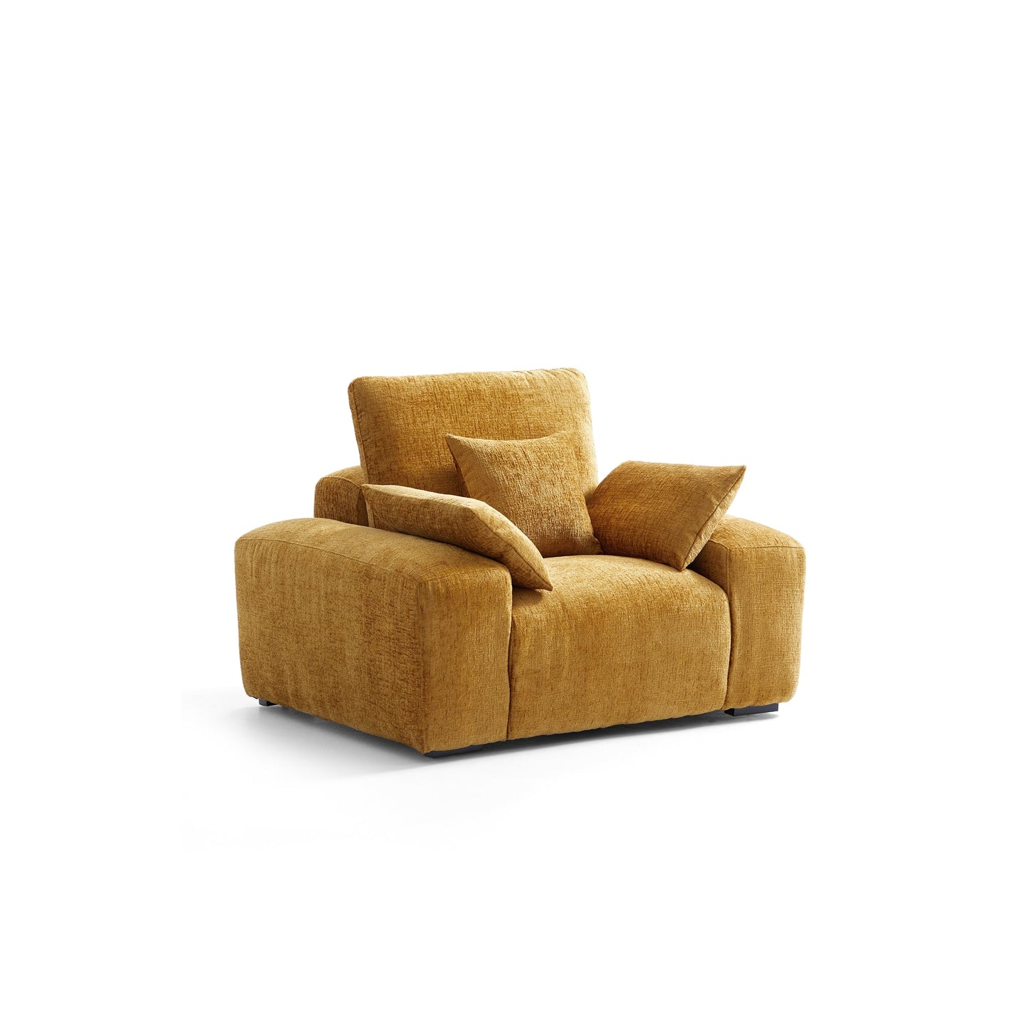 The Empress Armchair-Yellow
