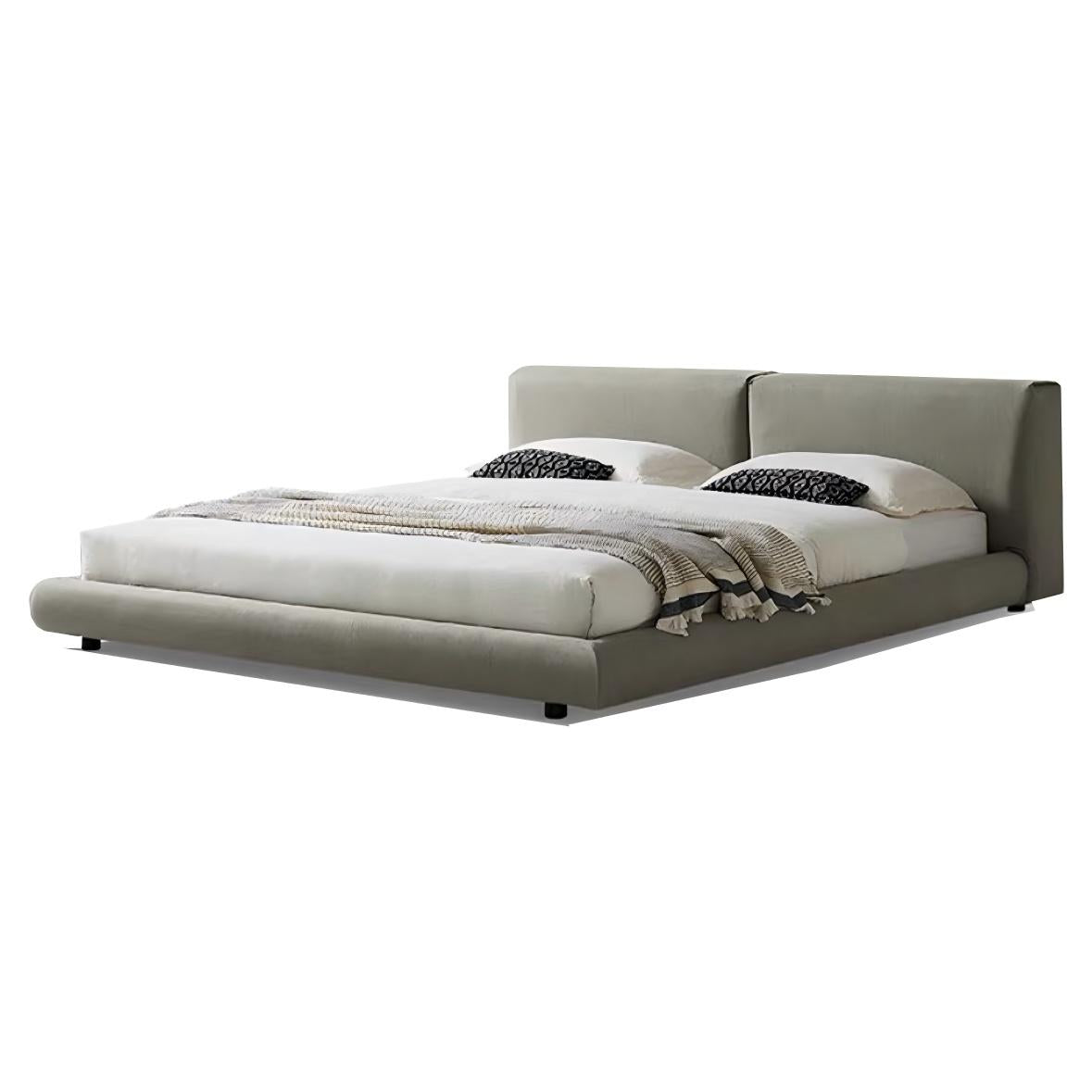 Donut Nap Fabric Bed-Gray