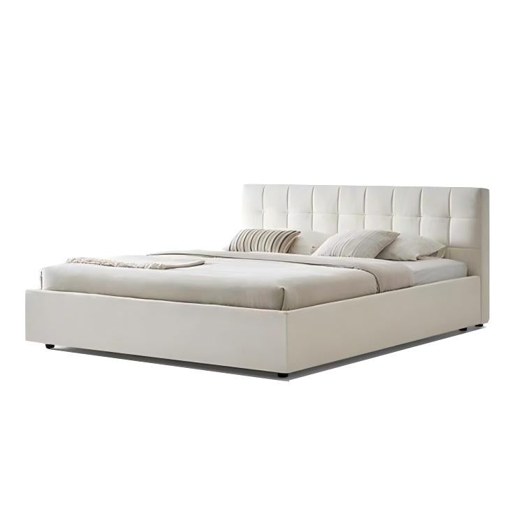 Sugar Cube Fabric Bed-White
