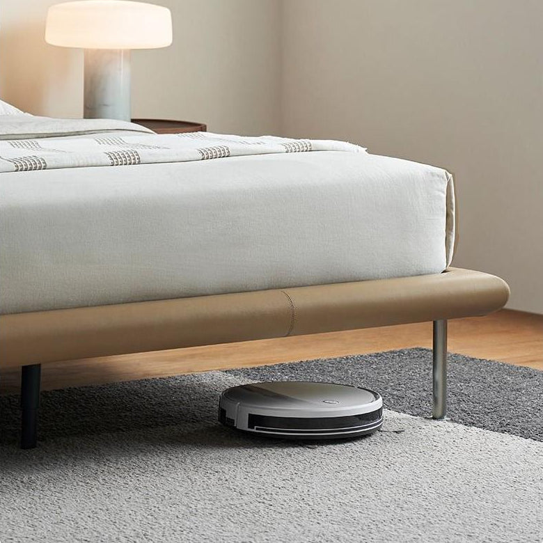 Choco Swirl Leather Bed-Brown