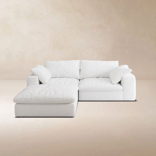 Lunna Modular Sofa and Ottomanwhite / 80 inch sofa & ottoman