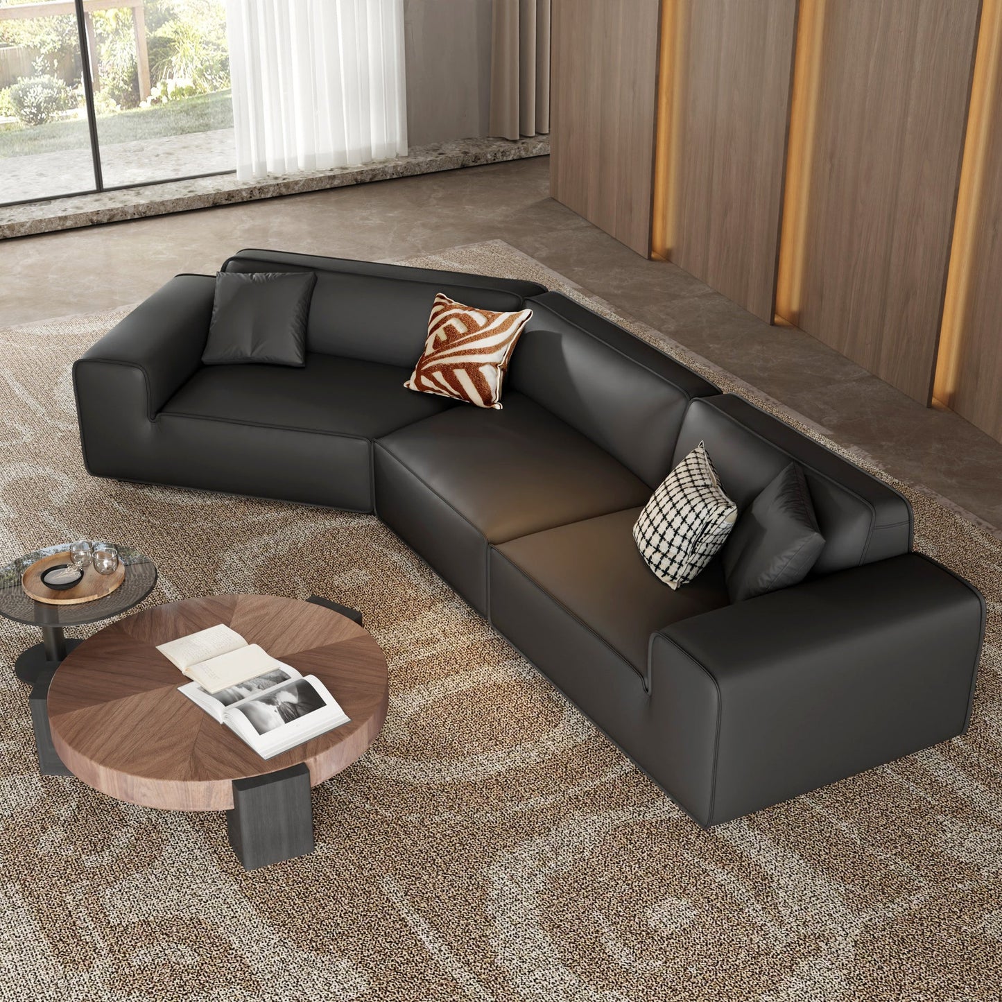 Domus Curved Sofa