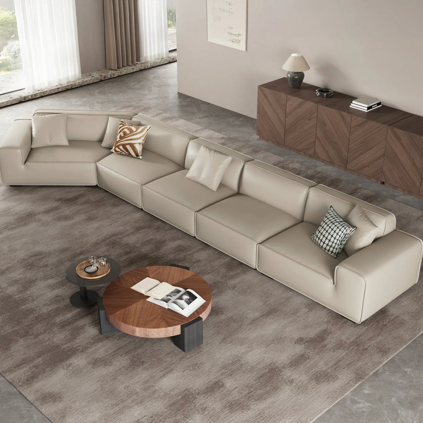 Domus Curved Sofa