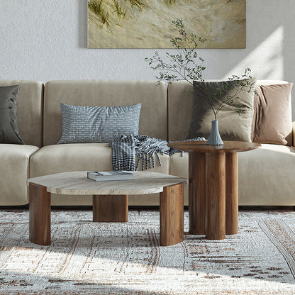 Henfield Woody Coffee Table-19.7″