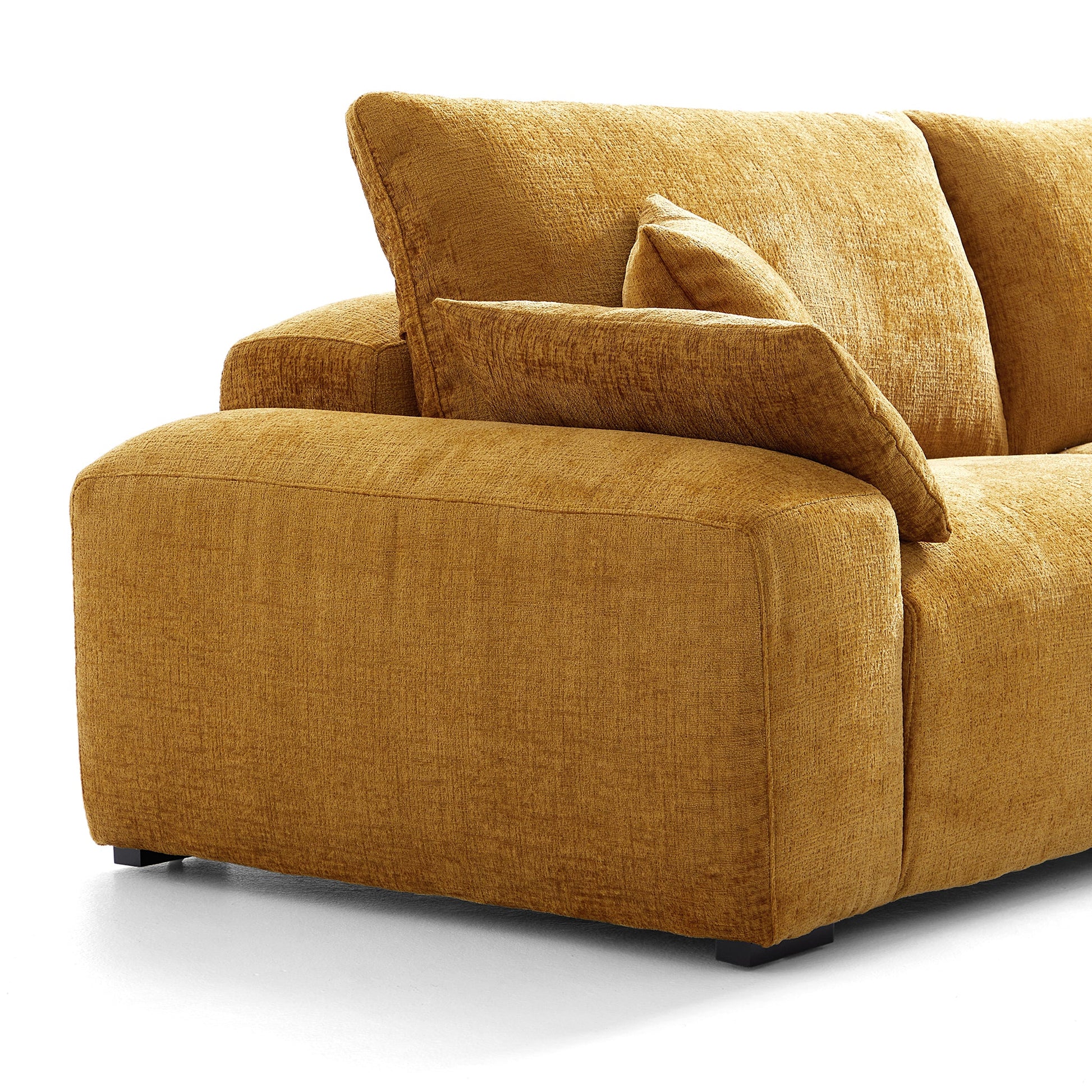 The Empress Beige Sofa Set-Yellow