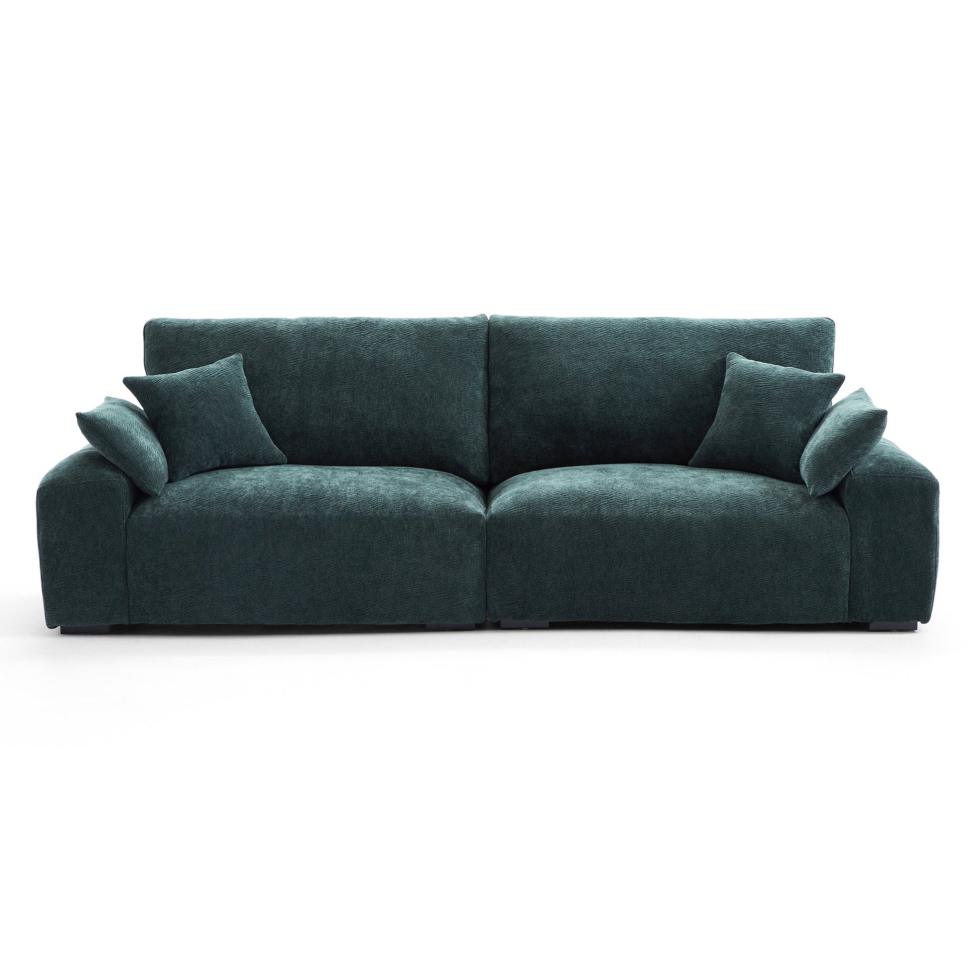 The Empress Green Sofa Set-Green-106.3″