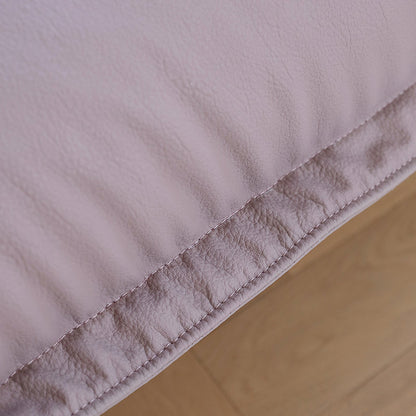 Teddy Minimalist Bean Bag Armless Chair & Lounger-Purple