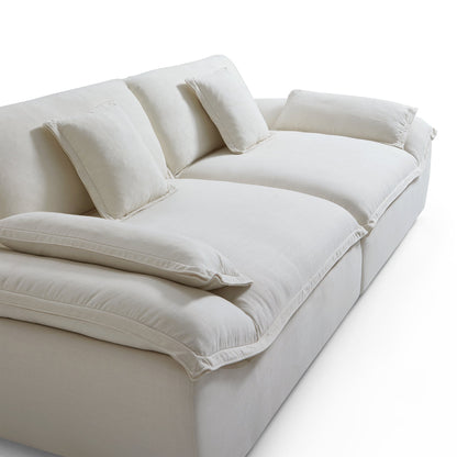 Casper Sailboat Fabric Sofa-Beige