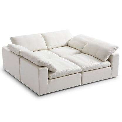 Tender Wabi Sabi Sand Sofa Bed-Beige-90.6"