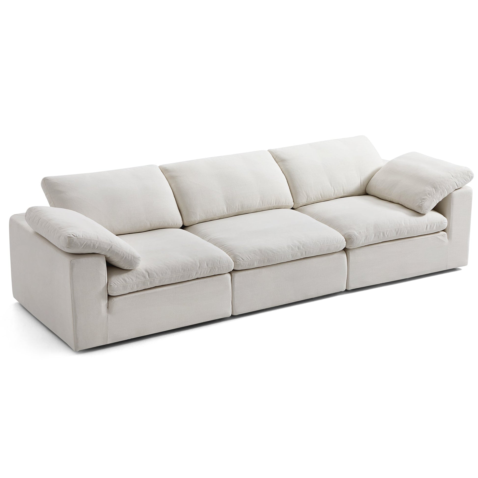 Tender Wabi Sabi Sand Sofa-Beige-128.0"
