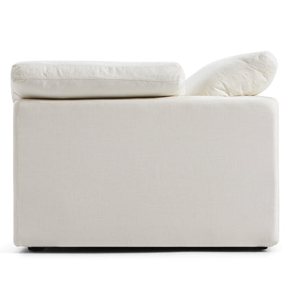 Tender Wabi Sabi Light Gray Sofa-Beige