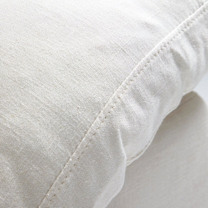 Tender Wabi Sabi Sand U Shaped Sectional with Open Ends-Beige