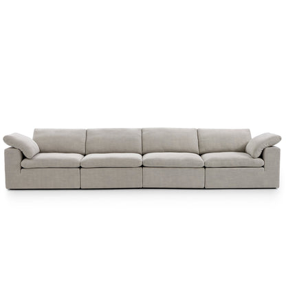 Tender Wabi Sabi Sofa-Sand-165.4"