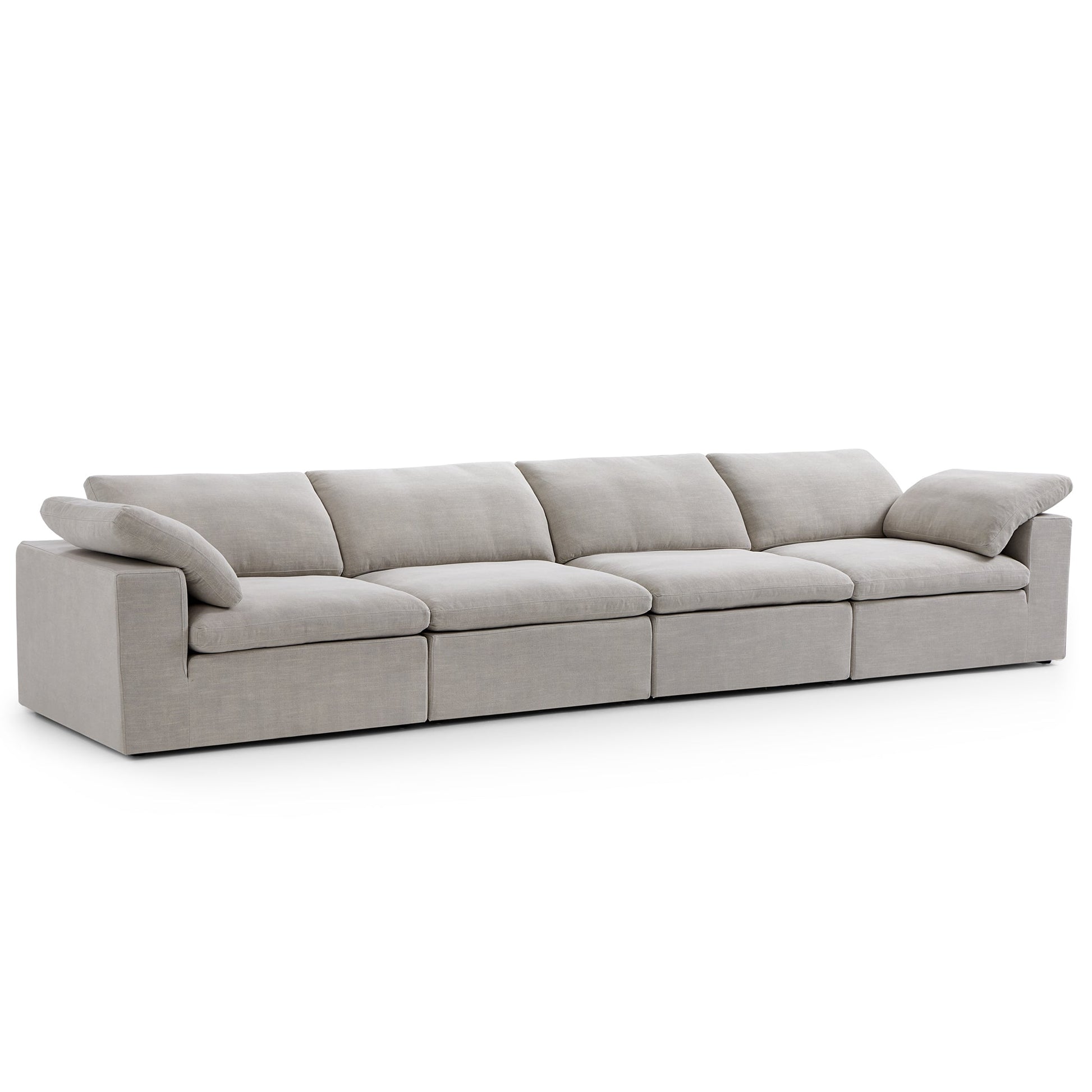 Tender Wabi Sabi Sofa-Sand-165.4"