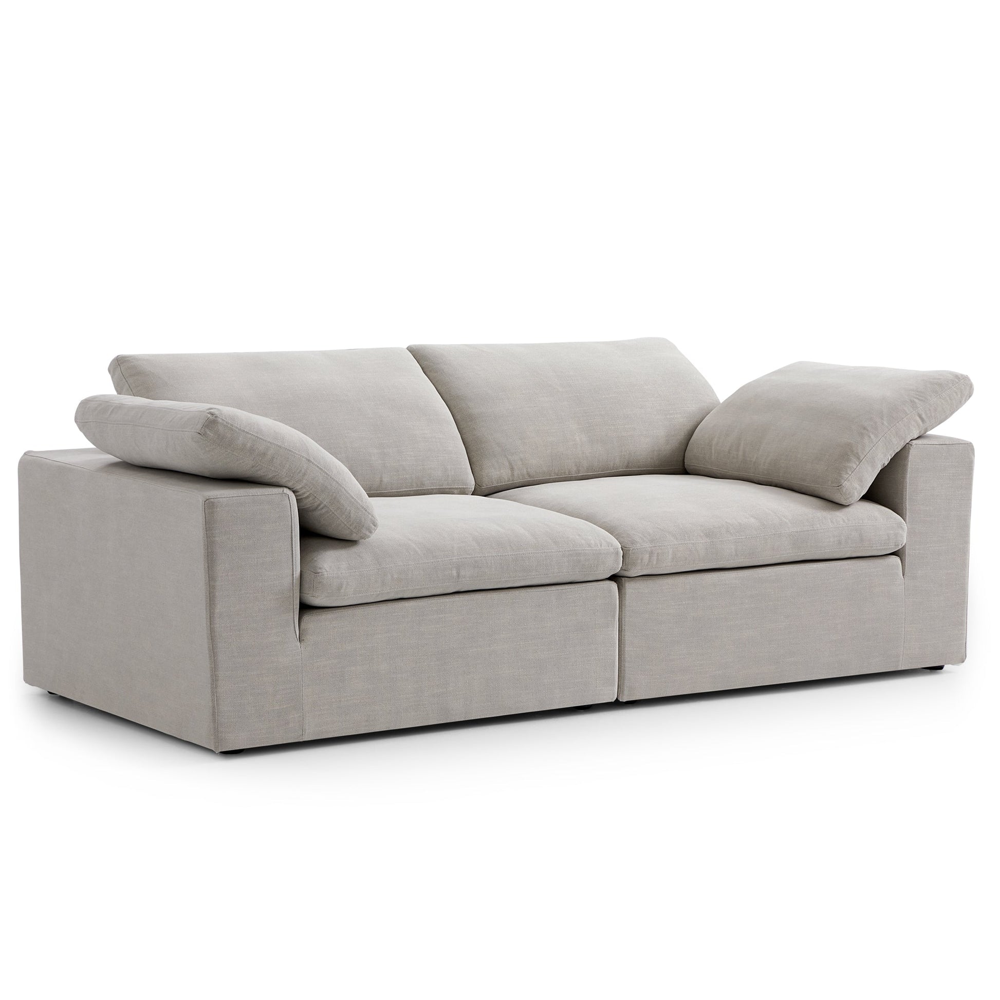 Tender Wabi Sabi Sofa-Sand-90.6"