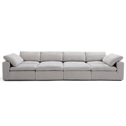 Tender Wabi Sabi Sand Sofa Bed-Gray-165.4"