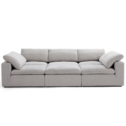 Tender Wabi Sabi Sand Sofa Bed-Gray-128.0"